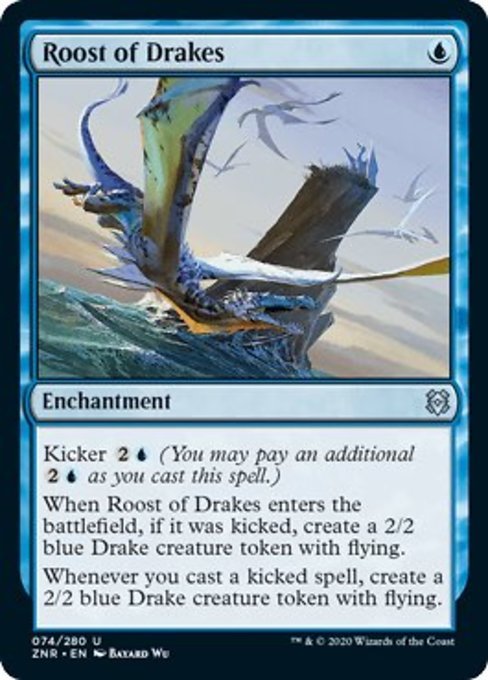 Roost of Drakes (Zendikar Rising) Near Mint - Nick Nack's Full Frontal Attack