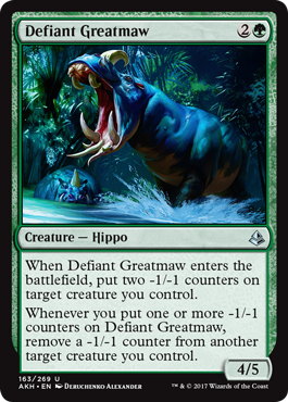 Defiant Greatmaw (Amonkhet) Near Mint