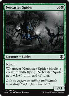 Netcaster Spider (Iconic Masters) Near Mint - Nick Nack's Full Frontal Attack