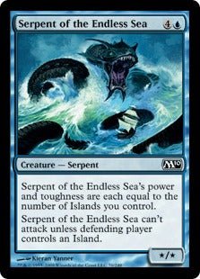 Serpent of the Endless Sea (Magic 2010 Core Set) Near Mint - Nick Nack's Full Frontal Attack