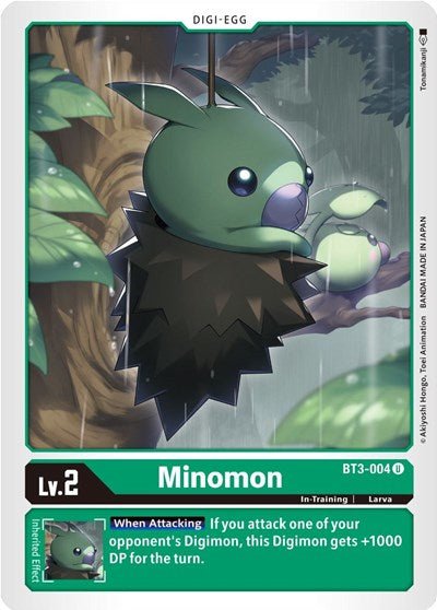 Minomon (Release Special Booster) Near Mint - Nick Nack's Full Frontal Attack
