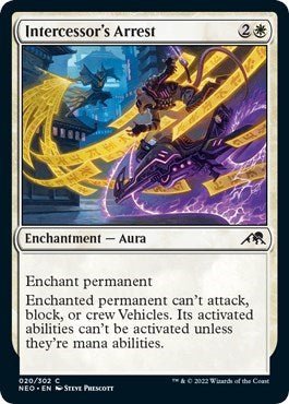 Intercessor's Arrest (Kamigawa: Neon Dynasty) Near Mint - Nick Nack's Full Frontal Attack