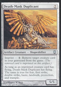 Death - Mask Duplicant (Darksteel) Light Play - Nick Nack's Full Frontal Attack