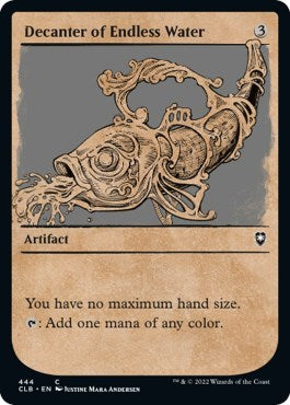 Decanter of Endless Water (Showcase) (Commander Legends: Battle for Baldur's Gate) Near Mint Foil