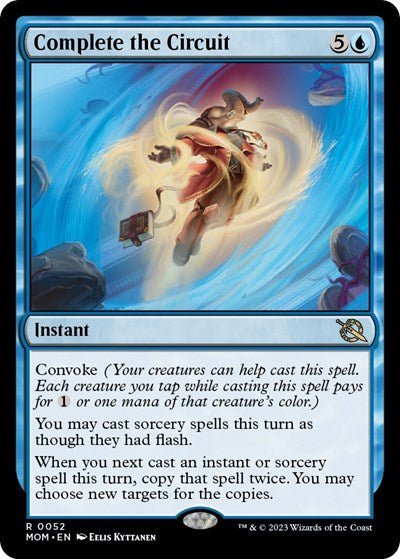 Complete the Circuit (March of the Machine) Near Mint Foil - Nick Nack's Full Frontal Attack