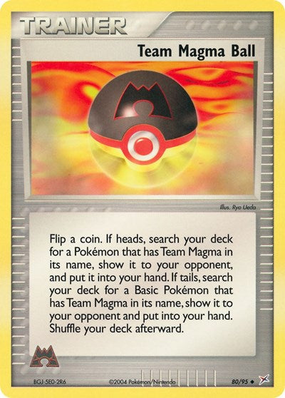 Team Magma Ball (Team Magma vs Team Aqua) Light Play
