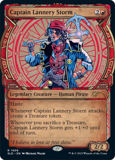 Captain Lannery Storm (Secret Lair) Near Mint