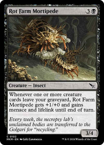 Rot Farm Mortipede (Murders at Karlov Manor) Near Mint