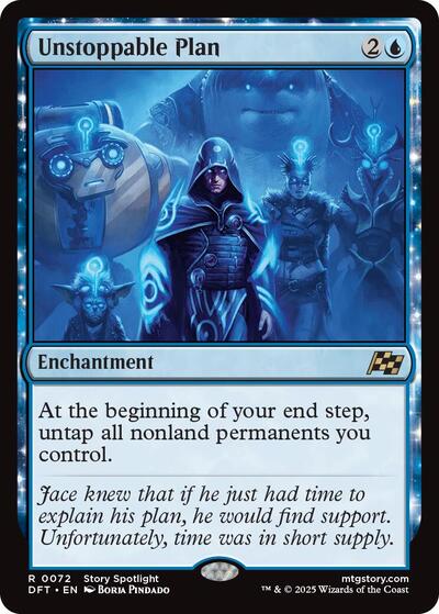 Unstoppable Plan (Aetherdrift) Near Mint - Nick Nack's Full Frontal Attack