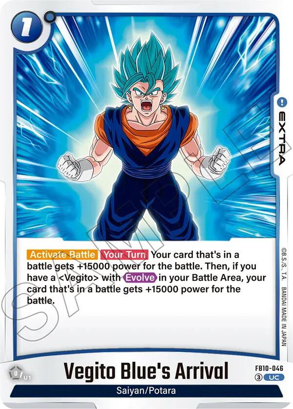 Vegito Blue's Arrival