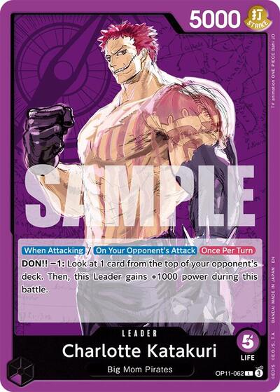 Charlotte Katakuri (062) (A Fist of Divine Speed) Near Mint