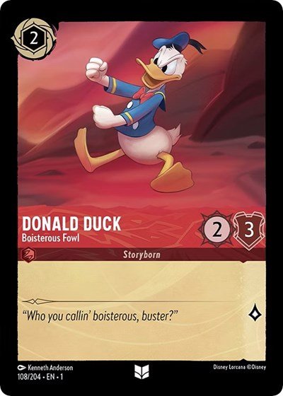 Donald Duck - Boisterous Fowl (The First Chapter) Near Mint - Nick Nack's Full Frontal Attack