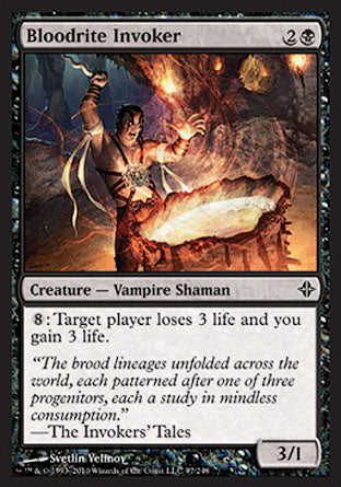Bloodrite Invoker (Rise of the Eldrazi) Light Play