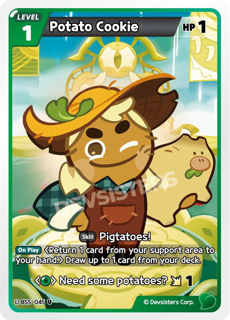 Potato Cookie