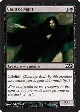 Child of Night (Magic 2014 Core Set) Near Mint - Nick Nack's Full Frontal Attack