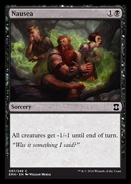 Nausea (Eternal Masters) Near Mint - Nick Nack's Full Frontal Attack