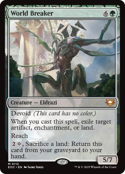 World Breaker (Commander: Edge of Eternities) Near Mint - Nick Nack's Full Frontal Attack