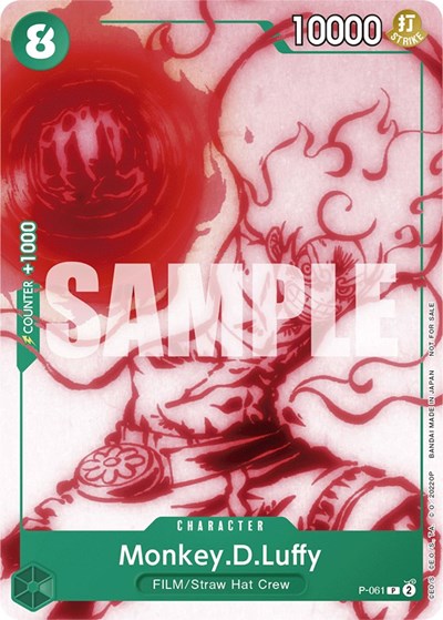 Monkey.D.Luffy (Starter Deck 11: Uta Deck Battle) (One Piece Promotion Cards) Near Mint