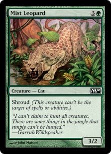 Mist Leopard (Magic 2010 Core Set) Near Mint - Nick Nack's Full Frontal Attack