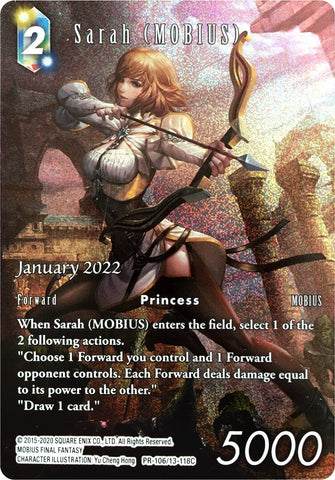 Sarah (MOBIUS) (January 2022) [Opus XIII Promo Cards]