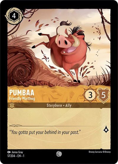 Pumbaa (The First Chapter) Near Mint - Nick Nack's Full Frontal Attack
