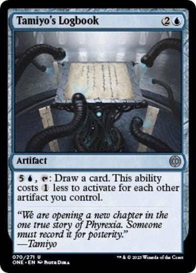 Tamiyo's Logbook (Phyrexia: All Will Be One) Near Mint - Nick Nack's Full Frontal Attack