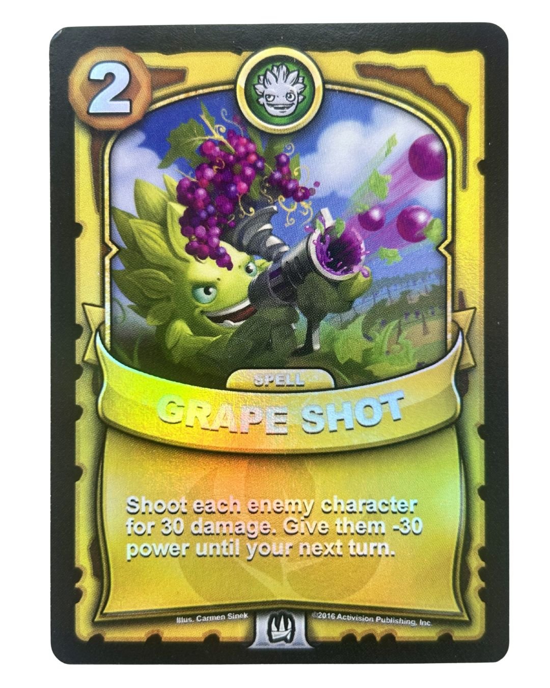 Grape Shot (Battlecast) (Gold Foil) - Nick Nack's Full Frontal Attack