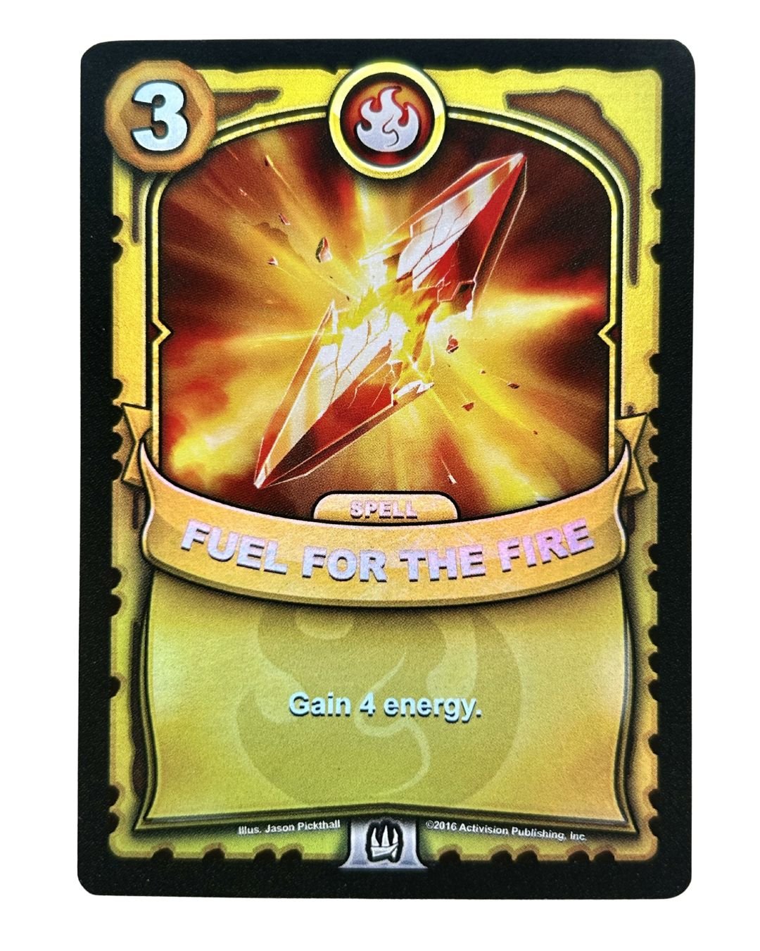Fuel for the Fire (Battlecast) (Gold Foil) - Nick Nack's Full Frontal Attack