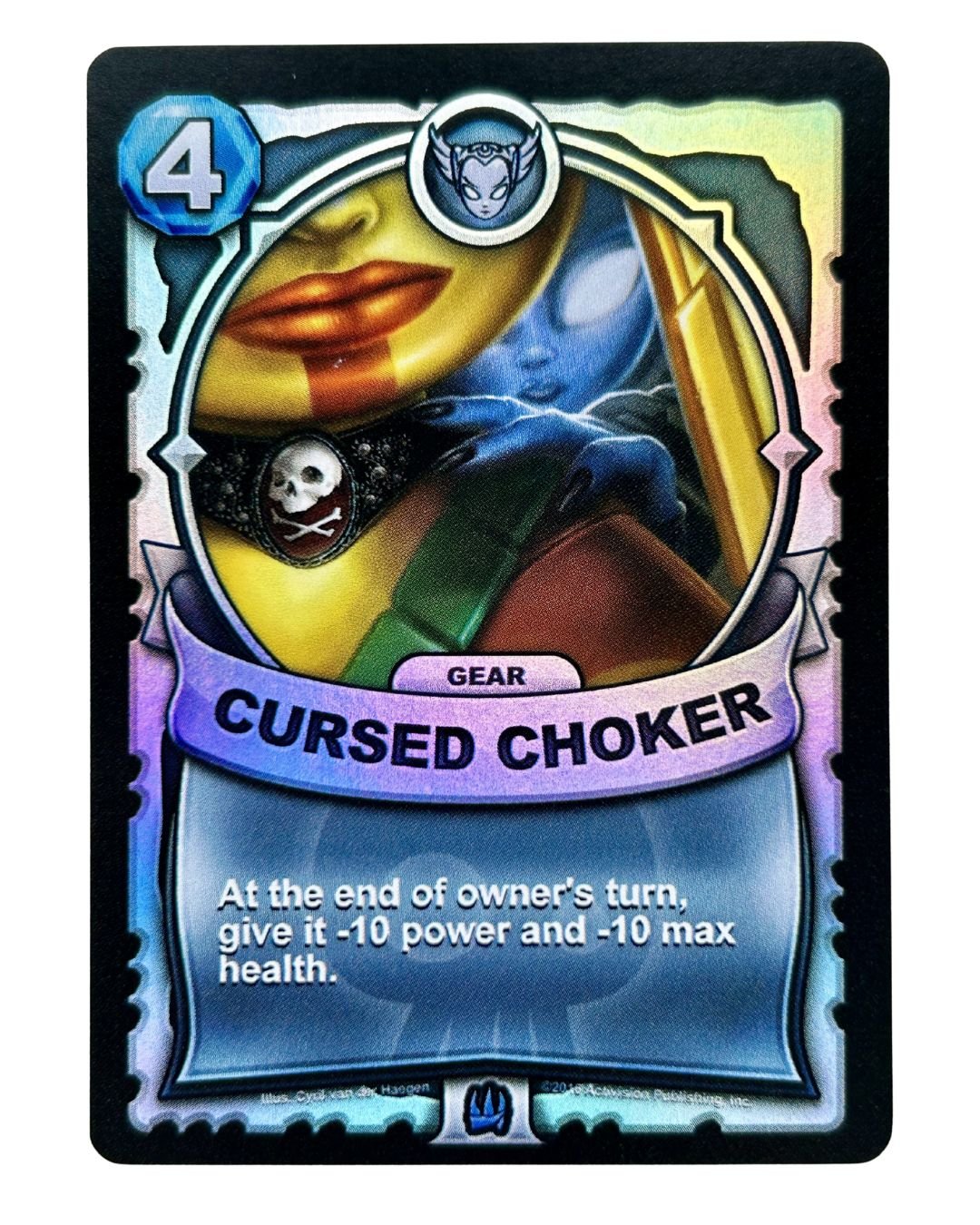 Cursed Choker (Battlecast) (Silver Foil) - Nick Nack's Full Frontal Attack
