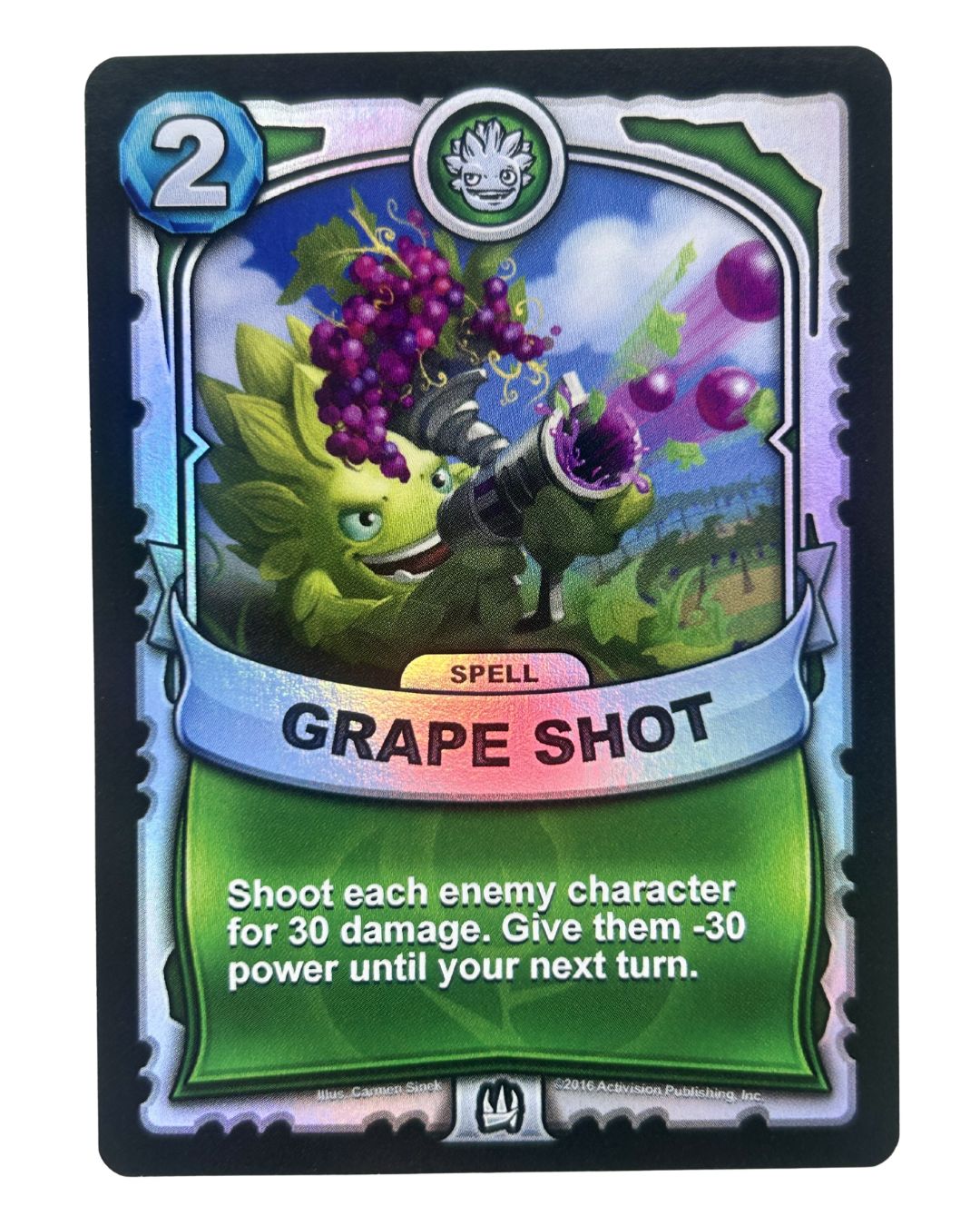 Grape Shot (Battlecast) (Silver Foil) - Nick Nack's Full Frontal Attack