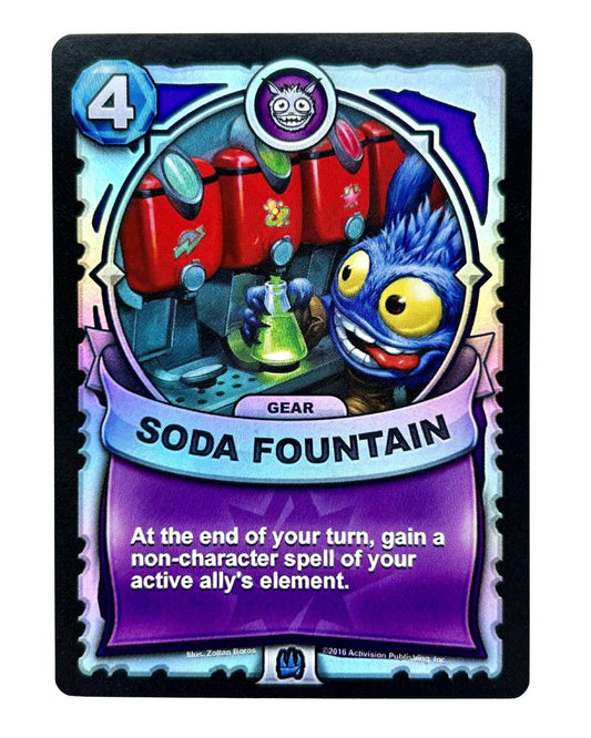 Soda Fountain (Battlecast) (Silver Foil) - Nick Nack's Full Frontal Attack