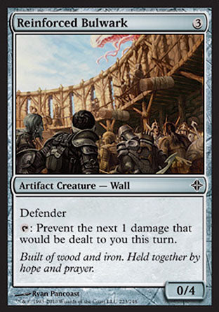Reinforced Bulwark (Rise of the Eldrazi) Light Play