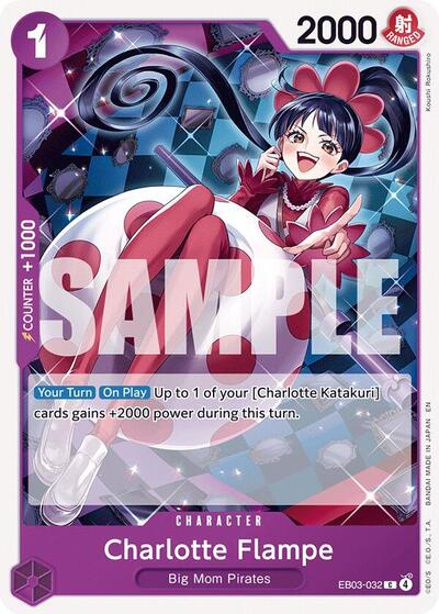 Charlotte Flampe (Extra Booster: One Piece Heroines Edition) Near Mint - Nick Nack's Full Frontal Attack