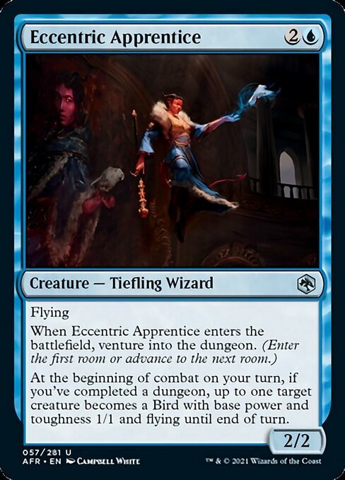 Eccentric Apprentice (Adventures in the Forgotten Realms) Near Mint - Nick Nack's Full Frontal Attack