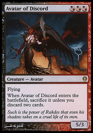 Avatar of Discord (Archenemy) Near Mint - Nick Nack's Full Frontal Attack