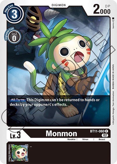 Monmon (Dimensional Phase) Near Mint - Nick Nack's Full Frontal Attack