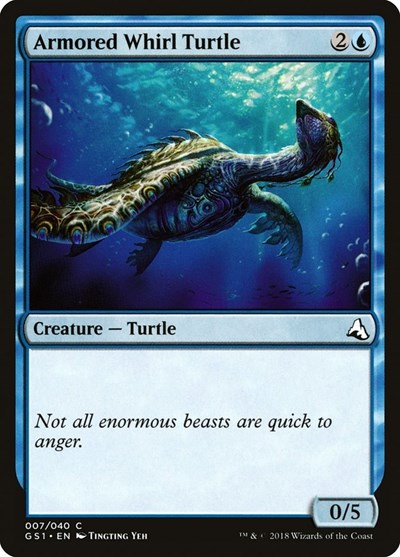 Armored Whirl Turtle (Global Series Jiang Yanggu & Mu Yanling) Near Mint