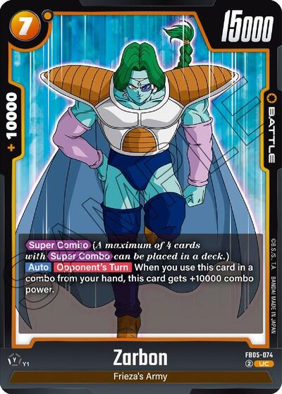 Zarbon (New Adventure) Near Mint