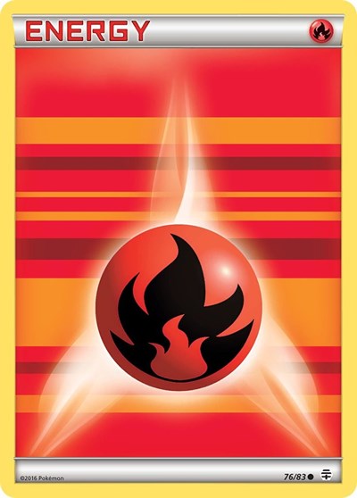 Fire Energy (Generations) Near Mint Reverse Holofoil