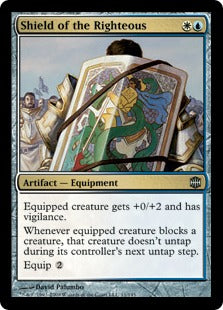 Shield of the Righteous (Alara Reborn) Light Play