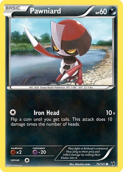 Pawniard (75) (Noble Victories) Near Mint Reverse Holofoil - Nick Nack's Full Frontal Attack