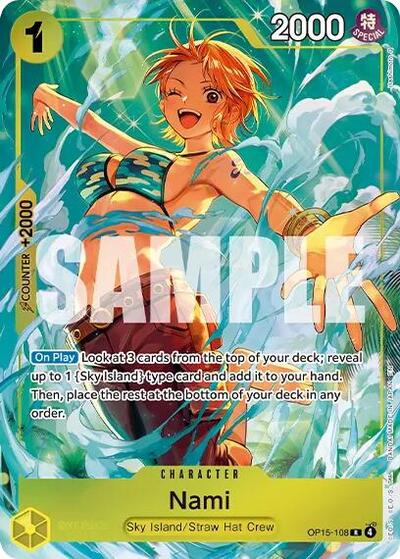 Nami (Premium Card Collection -Best Selection Vol. 6-) (One Piece Promotion Cards) Near Mint Foil