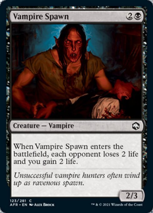 Vampire Spawn (Adventures in the Forgotten Realms) Near Mint - Nick Nack's Full Frontal Attack