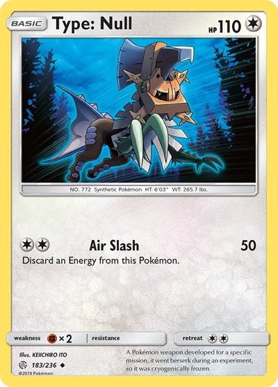 Type: Null (SM - Cosmic Eclipse) Near Mint - Nick Nack's Full Frontal Attack