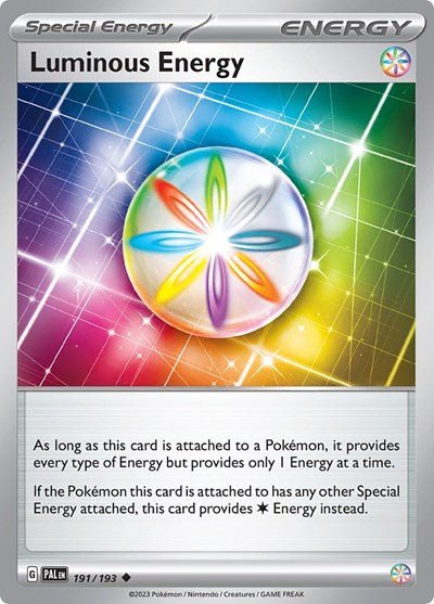 Luminous Energy (SV02: Paldea Evolved) Near Mint - Nick Nack's Full Frontal Attack