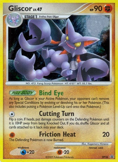 Gliscor (Diamond and Pearl Promos) Light Play Holofoil