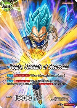 Vegeta // Vegeta, Candidate of Destruction (Expansion Deck Box Set 11: Universe 7 Unison) Near Mint