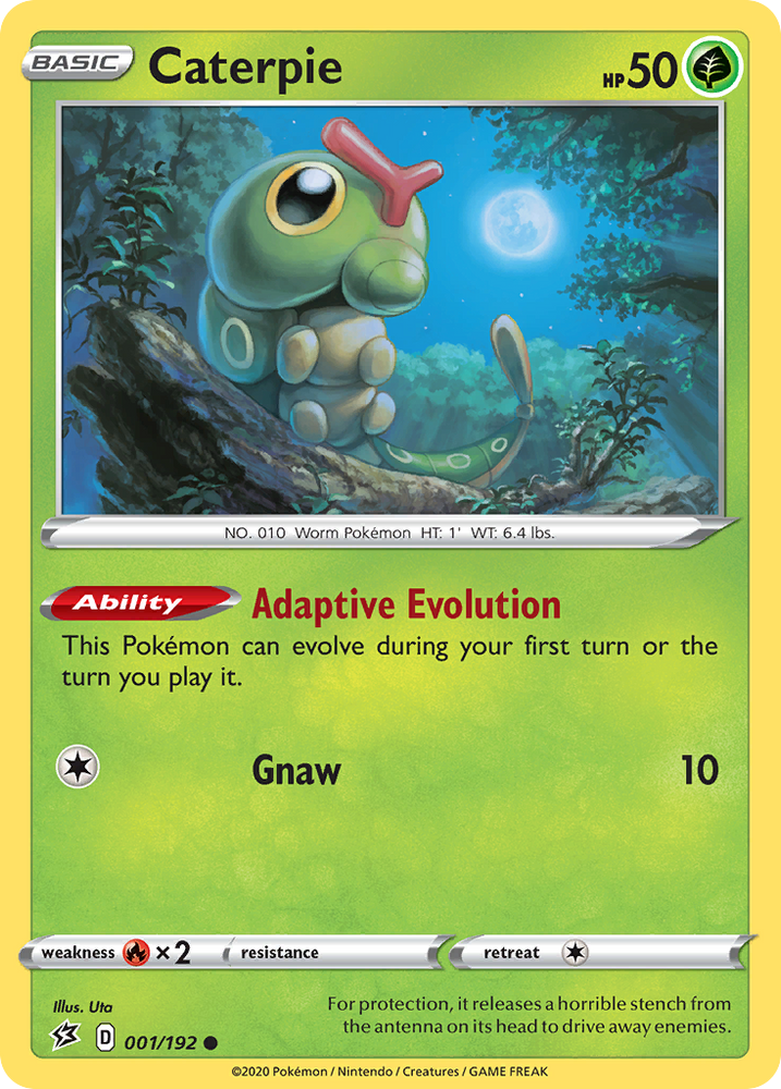 Caterpie (1/192) [Espada y escudo: Choque rebelde] 