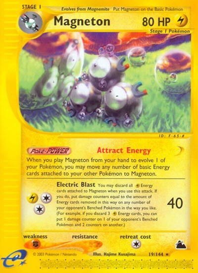 Magneton (19) (Skyridge) Light Play