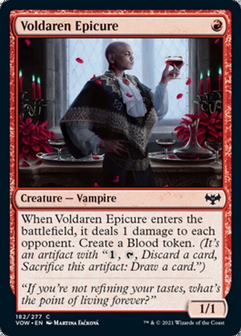 Voldaren Epicure (Innistrad: Crimson Vow) Near Mint